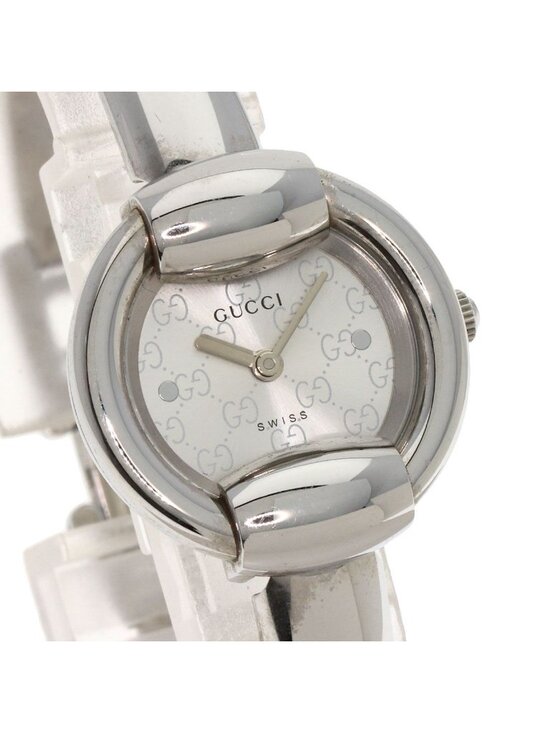 Gucci Round Face Watch SS main image 14